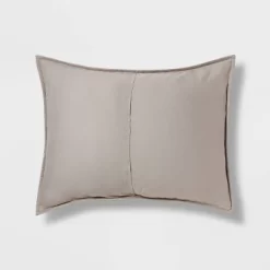 Gray Stitched Stripe Sham (Standard) - Threshold™ -Home Decor Store GUEST 083794e0 cf67 46a3 9882 88543ba34326