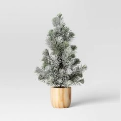 Artificial Plant Snowy Tree In Wood Pot - Threshold™ -Home Decor Store GUEST 0ac3b3dc 3fc0 4633 b25b 3cd1be8f10cb