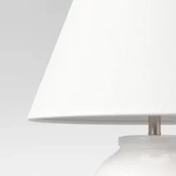 Turned Ceramic Table Lamp White - Threshold™ -Home Decor Store GUEST 0b3c6c19 80cc 4574 ab6e 87d1211fd431