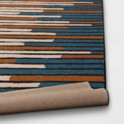 Striped Area Rug Turquoise/Yellow - Threshold™ -Home Decor Store GUEST 0b4a0035 fe47 415b b8bc 835b26f69969