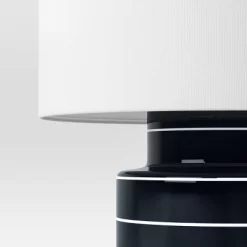 Glossy Table Lamp Navy And White (Includes LED Light Bulb) - Threshold™ 5 Glossy Table Lamp Navy And White (Includes LED Light Bulb) - Threshold™ -Home Decor Store GUEST 0f8f586d 58b0 484f 97b1 53b07fa26894