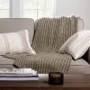 Chunky Knit Reversible Throw Blanket - Threshold™