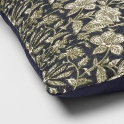 Square Double Cloth Printed Decorative Throw Pillow Navy/Green/Cream - Threshold™ 5 Square Double Cloth Printed Decorative Throw Pillow Navy/Green/Cream - Threshold™ -Home Decor Store GUEST 14ac8bf0 486f 485a 9c8b 509556e9c27a