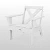 Shawboro POLYWOOD Patio Lounge Chair - White - Threshold™