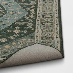5'x7' Hand Tufted Wool Area Rug Green - Threshold™ -Home Decor Store GUEST 1815ca7c 6fe4 4614 abf2 6c4aab20d1ad