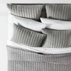 Channel Stitch Velvet Bedding Collection - Threshold™