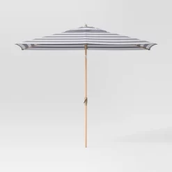 10'x6' Rectangular Market Patio Umbrella - Light Wood Pole - Threshold™ -Home Decor Store GUEST 1c2f765d 24e3 45be a1b9 4395052aecaf