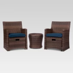 Halsted 5pc Wicker Small Space Patio Furniture Set - Threshold™ -Home Decor Store GUEST 1ced16bd 3338 4b20 ad53 18ec10aa17b8
