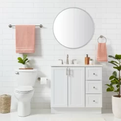 3pc Clean Bath Hardware Set - Threshold™