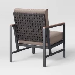 Oak Park 3pc Patio Chat Set - Threshold™ -Home Decor Store GUEST 20115805 8a54 40db 8613 11dc096509d6