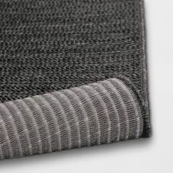 7'x10' Oversized Stripe Outdoor Rug Charcoal Gray - Threshold™ -Home Decor Store GUEST 21abd3e1 a24e 4f6f 9e44 e5faf3fd3e98