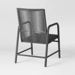 2pc Granby Padded Wicker Outdoor Patio Dining Chairs Arm Chairs Gray - Threshold™ -Home Decor Store GUEST 21f7b8b5 bc51 4b1d 966d 02e361bd1162
