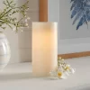 6" X 3" LED Flameless Black Wick Candle Cream - Threshold™
