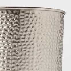 Solid Hammered Wastebasket - Threshold 7 Solid Hammered Wastebasket - Threshold -Home Decor Store GUEST 258be383 1127 4875 ac40 612e1f721ebd