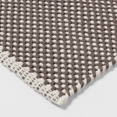 20"x32" Reversible Dot Bath Rug - Threshold™ 2 20"x32" Reversible Dot Bath Rug - Threshold™ - Image 2
