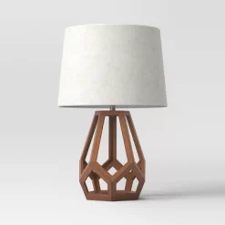 Large Wood Geo Assembled Table Lamp - Threshold™ 8 Large Wood Geo Assembled Table Lamp - Threshold™ -Home Decor Store GUEST 29fea008 f3c8 4d50 a361 0fdee37761fd