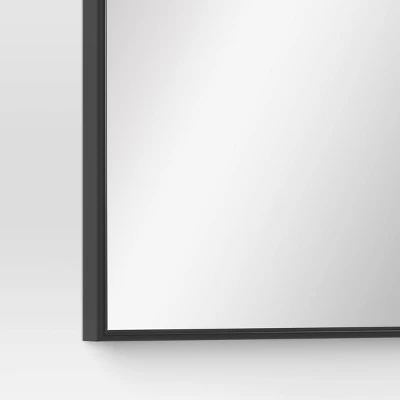 28" X 72" XL Arch Mirror Black - Threshold™ 3 28" X 72" XL Arch Mirror Black - Threshold™ - Image 3