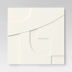 (Set Of 4) 12" X 12" 3D Decorative Graphic Tiles White - Threshold™ -Home Decor Store GUEST 2b7cbdd0 84e9 4aeb bc90 97bf49eb1e37