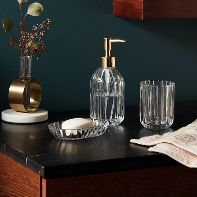 3pc Traditional Coordinate Bath Bundle Set - Threshold™ 1 3pc Traditional Coordinate Bath Bundle Set - Threshold™