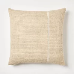 Oversize Embroidered Striped Throw Pillow Cream - Threshold™ Designed With Studio McGee -Home Decor Store GUEST 2d9f3b4e 666b 4f8a b85f 53eccfa35884