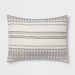 5pc Woven Diamond Stripe Comforter Set Cream/Black - Threshold™ -Home Decor Store GUEST 2ef9c747 9c2b 489a bad2 332b2a2c1fd3