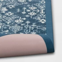 Vintage Print Comfort Rug Blue - Threshold™ -Home Decor Store GUEST 2f4d2ac9 00f5 42f5 a160 ae82fb4083c6