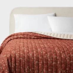 Voile Floral Printed Quilt Bronze - Threshold™ 5 Voile Floral Printed Quilt Bronze - Threshold™ -Home Decor Store GUEST 3424c1ce 85b3 40a5 856c d054b1d8f698