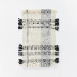 Laurelhurst Indoor/Outdoor Plaid Rug Black/White - Threshold™ Designed With Studio McGee -Home Decor Store GUEST 39a9bbc1 e6a5 4d6b a59e 2237fb61204a