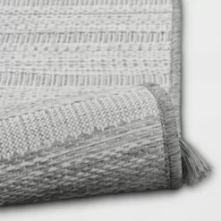 5' X 7' Striped Tapestry Outdoor Rug Charcoal Gray - Threshold™ 5 5' X 7' Striped Tapestry Outdoor Rug Charcoal Gray - Threshold™ -Home Decor Store GUEST 3b70556b d89a 4ce3 916e 9434a0813e77