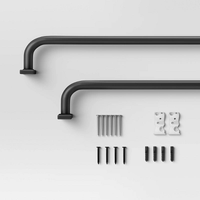 Blackout Rectangle Curtain Rod - Threshold™ 2 Blackout Rectangle Curtain Rod - Threshold™ - Image 2