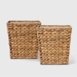 Light Weave Wastebasket Natural - Threshold™ -Home Decor Store GUEST 3bc675e6 5665 41bd 8dca f21123a12d02