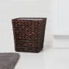 Wastebasket Dark Weave Black - Threshold™