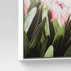 16" X 20" Floral Photography Framed In Pale Maple Wall Canvas Pink - Threshold™ -Home Decor Store GUEST 3d4d097a 2ffe 4058 a195 733b67bda1f1