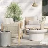 2pc Pasadena Outdoor Patio Chairs, Club Chairs Gray - Threshold™ Designed With Studio McGee
