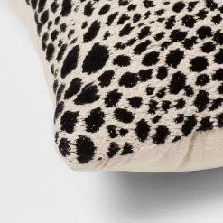 Square Jacquard Leopard Decorative Throw Pillow Black/Natural - Threshold™ 5 Square Jacquard Leopard Decorative Throw Pillow Black/Natural - Threshold™ -Home Decor Store GUEST 428e0ddc 7458 4bb1 8b9a 71e11e80babc