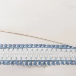 12pc Embroidered Fringe Stripe With Tassels Comforter & Sheet Bedding Set - Threshold™ -Home Decor Store GUEST 443f5997 1107 4e72 b1b1 7852d0cd6908