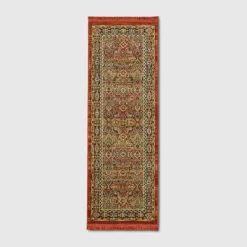 Damask Woven Persian With Fringe Rug - Threshold -Home Decor Store GUEST 44fe94c6 139c 4b1c 8b34 9fa50a22133e
