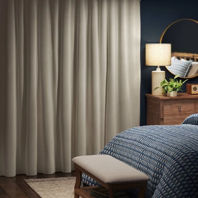 Ashville Blackout Window Curtain Panel - Threshold™ 2 Ashville Blackout Window Curtain Panel - Threshold™ - Image 2