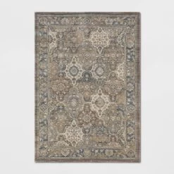 Distressed Persian Woven Rug Brown - Threshold™ -Home Decor Store GUEST 48a47794 724e 4ad9 b055 fbbf67e27a6f