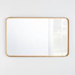 24" X 36" Rectangular Decorative Mirror With Rounded Corners - Threshold™ Designed With Studio McGee -Home Decor Store GUEST 4c9719ed 6a4b 4331 997d 0f32c07fedb6
