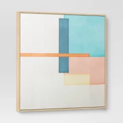 (Set Of 2) 24" X 24" Color Blocks Framed Wall Canvases - Threshold™ 6 (Set Of 2) 24" X 24" Color Blocks Framed Wall Canvases - Threshold™ -Home Decor Store GUEST 50ae9f34 a33f 4577 b93c 431d13d80a23
