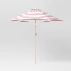 9'x9' Market Patio Umbrella - Light Wood Pole - Threshold™ -Home Decor Store GUEST 50dc901c 1c8f 4610 b488 8336b61f4046