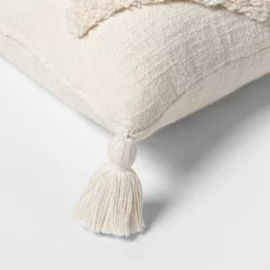 Oblong Tufted Diamond Tassel Decorative Throw Pillow Natural - Threshold™ 5 Oblong Tufted Diamond Tassel Decorative Throw Pillow Natural - Threshold™ -Home Decor Store GUEST 5187fb9d 3b02 4799 94fc 4ae5ac0a728c