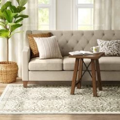 Kenbridge Persian Border Tile Print Mushroom Rug - Threshold™