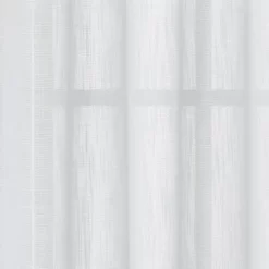 1pc 54"x84" Sheer Contrast Edge Window Curtain Panel White/Natural - Threshold™ -Home Decor Store GUEST 53d4a2a2 27af 4115 bec1 3d6d58cb98af