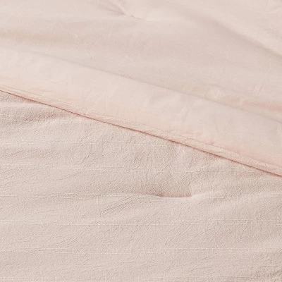 Simple Woven Stripe Comforter & Sham Set - Threshold™ 4 Simple Woven Stripe Comforter & Sham Set - Threshold™ - Image 4