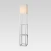 Alabaster Shelf Floor Lamp Light Brown - Threshold™