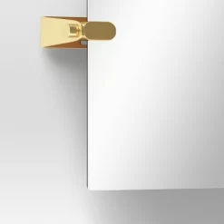 20" X 30" Frameless Rectangular Pivot Mirror Brass - Threshold™ -Home Decor Store GUEST 58f6ca99 a485 4991 9dd4 84b2eb521be6