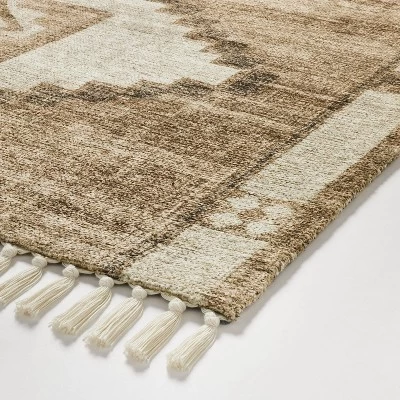 Double Medallion Persian Style Rug Tan - Threshold™ Designed With Studio McGee 2 Double Medallion Persian Style Rug Tan - Threshold™ Designed With Studio McGee - Image 2