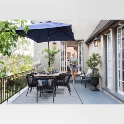 Pattern Stripe Outdoor Rug Blue - Threshold 14 Pattern Stripe Outdoor Rug Blue - Threshold -Home Decor Store GUEST 5c84472d 2247 47de 8262 5740faddfbb9